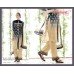 5303 Black Grey and Cream Attire Heer 4 by Kimora Straight Shalwar suit 